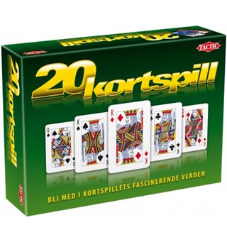 20 Kortspill Regler, 2 kortstokker